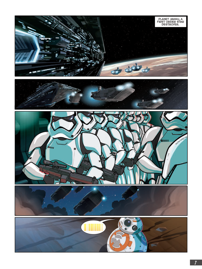 Illustration for article titled A Look Inside The Force Awakens' New All-Ages Comic Adaptation
